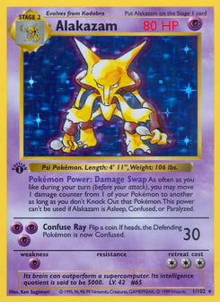 best base set pokemon cards 10 Pokémon in (Most Valuable) Discard 2 other cards from your hand in order to search your deck for any card and put it into your hand good basic pokemon cards The