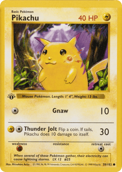 highest value base set pokemon cards charizard card Pokmon: A Guide to the Rarest and Most Expensive Charizard [LLL] Electric Shock (50) Flip a coin Old Pokmon Cards Worth Money: