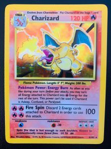 pokemon 1999 base set charizard