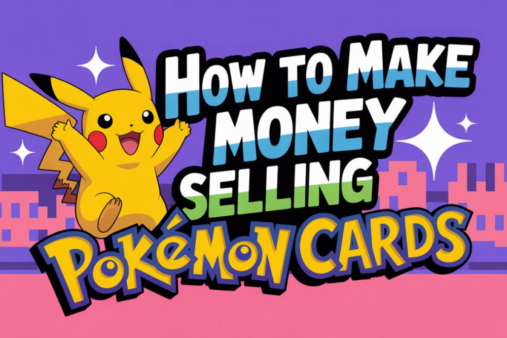 how to make money selling pokemon cards