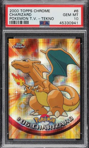 2000-Pokemon-Topps-Chrome-Series-1-Tekno-Charizard 