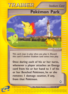 aquapolis Pokémon Park ecard2-131