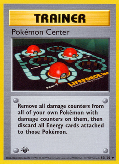 Base Pokémon Center Base1-85