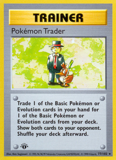 قاعدة Pokémon Trader Base1-77