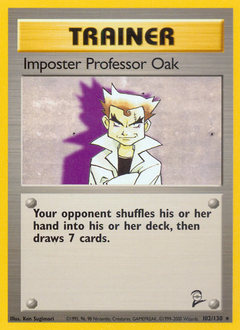 base-set-2 Imposter Professor Oak base4-102