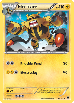 breakpoint Electivire xy9-43