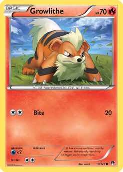breakpoint Growlithe xy9-10