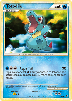 call-of-legends Totodile col1-74
