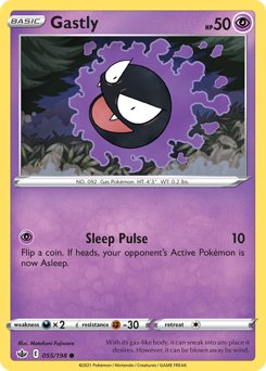 chilling-reign Gastly swsh6-55