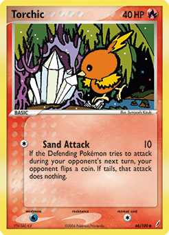 crystal-guardians Torchic ex14-66