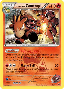 double-crisis Team Magma's Camerupt dc1-2