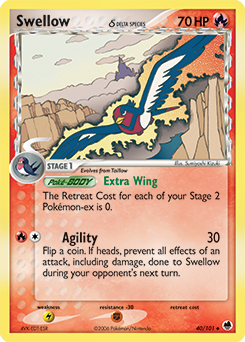 dragon-frontiers Swellow δ ex15-40