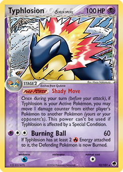 dragon-frontiers Typhlosion δ ex15-12