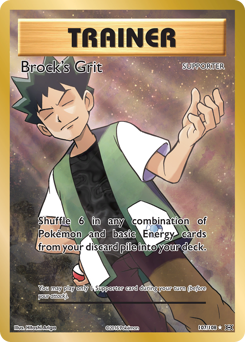 evolutions Brock's Grit xy12-107