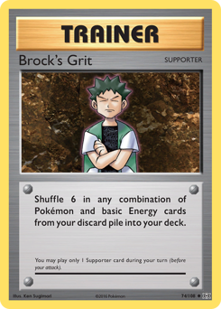 evolutions Brock's Grit xy12-74