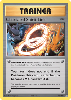 evolutions Charizard Spirit Link xy12-75