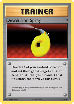 evolutions Devolution Spray xy12-76