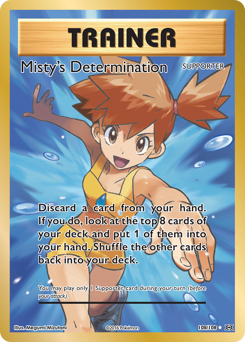 evolutions Misty's Determination xy12-108