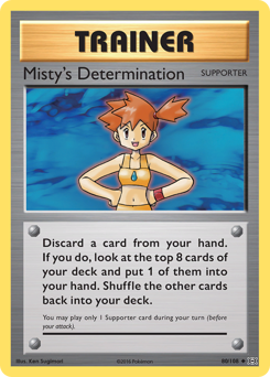 evolutions Misty's Determination xy12-80