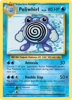 evolutions Poliwhirl xy12-24