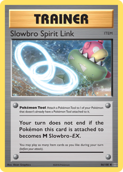 evolutions Slowbro Spirit Link xy12-86