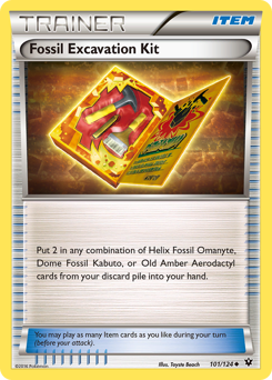 fates-collide Fossil Excavation Kit xy10-101