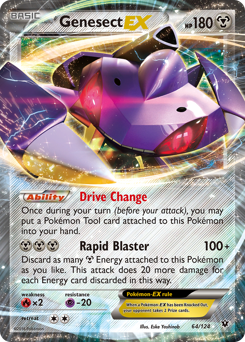 fates-collide Genesect-EX xy10-64