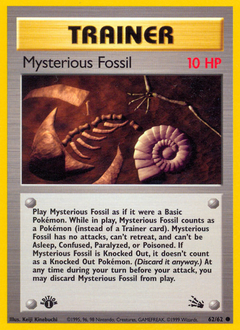 Fossil Set Card List - Pokemon TCG - DigitalTQ