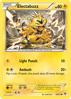 furious-fists Electabuzz xy3-29