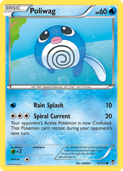 furious-fists Poliwag xy3-15