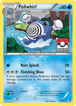 furious-fists Poliwhirl xy3-16