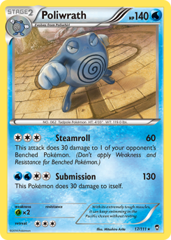 furious-fists Poliwrath xy3-17
