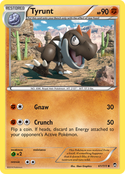 furious-fists Tyrunt xy3-61