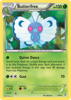 generations Butterfree g1-5