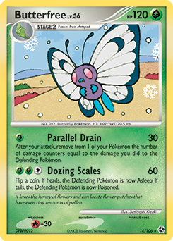 great-encounters Butterfree dp4-14