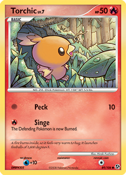 great-encounters Torchic dp4-89