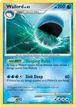 great-encounters Wailord dp4-30