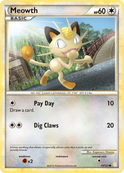 heartgold-and-soulsilver Meowth hgss1-75