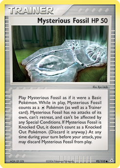 holon-phantoms Mysterious Fossil ex13-92