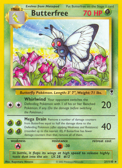 legendary-collection Butterfree base6-21