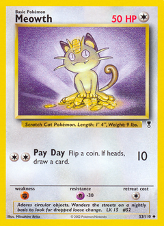 legendary-collection Meowth base6-53