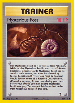 legendary-collection Mysterious Fossil base6-109