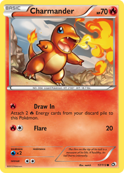 legendary-treasures Charmander bw11-17