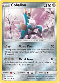 lost-thunder Cobalion sm8-129
