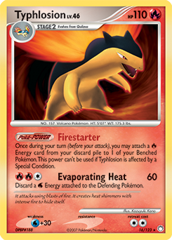 mysterious-treasures Typhlosion dp2-16