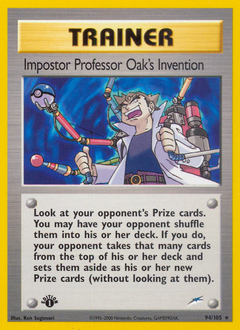 neo-destiny Impostor Professor Oak's Invention neo4-94