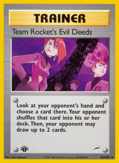 neo-destiny Team Rocket's Evil Deeds neo4-103