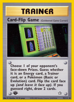 neo-genesis Card-Flip Game neo1-92
