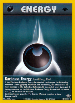 neo-genesis Darkness Energy neo1-104