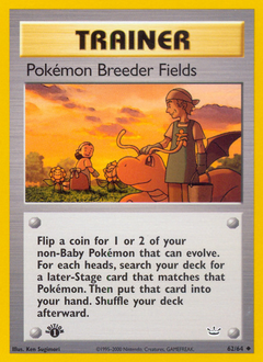 neo-revelation Pokémon Breeder Fields neo3-62